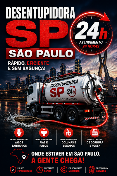 DDLeste Desentupidora SP 24h